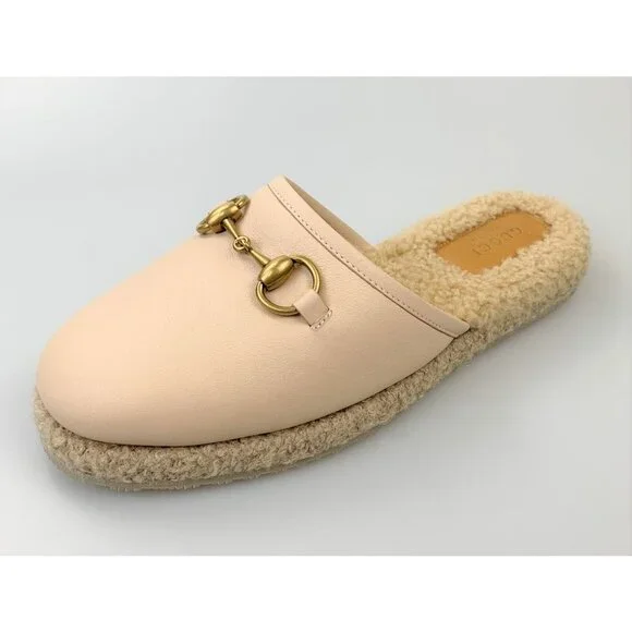 NIB Gucci Horsebit mules Size 38.5 - Picture 3 of 9